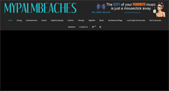Desktop Screenshot of mypalmbeaches.com
